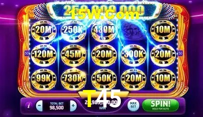 Jackpots e promoções na T45